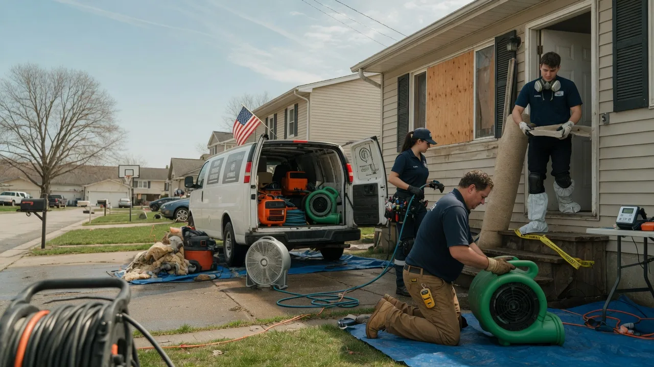 Water Damage Restoration in Waring, TX near me